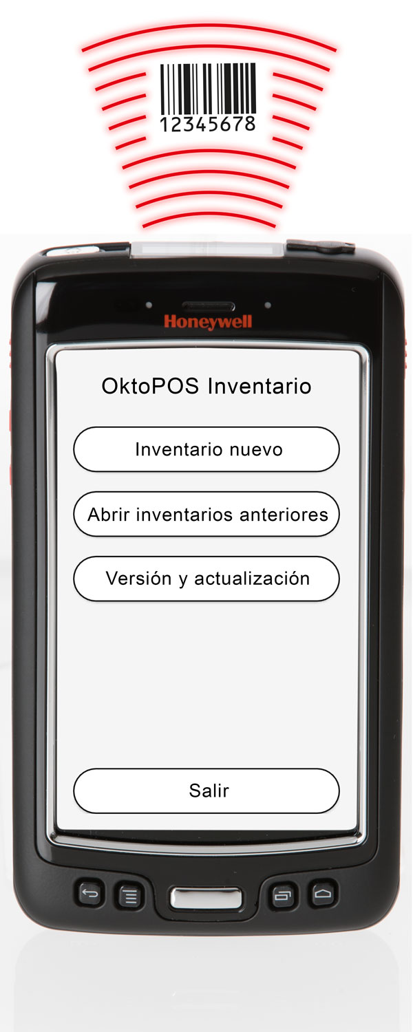 Dispositivo para registro de inventario